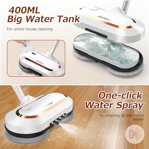 Cordless Electric Spin Mop with Sprayer N94209