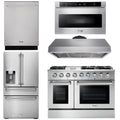 48 Propane Gas Range, Range Hood, Refrigerator, Dishwasher, Microwave S984
