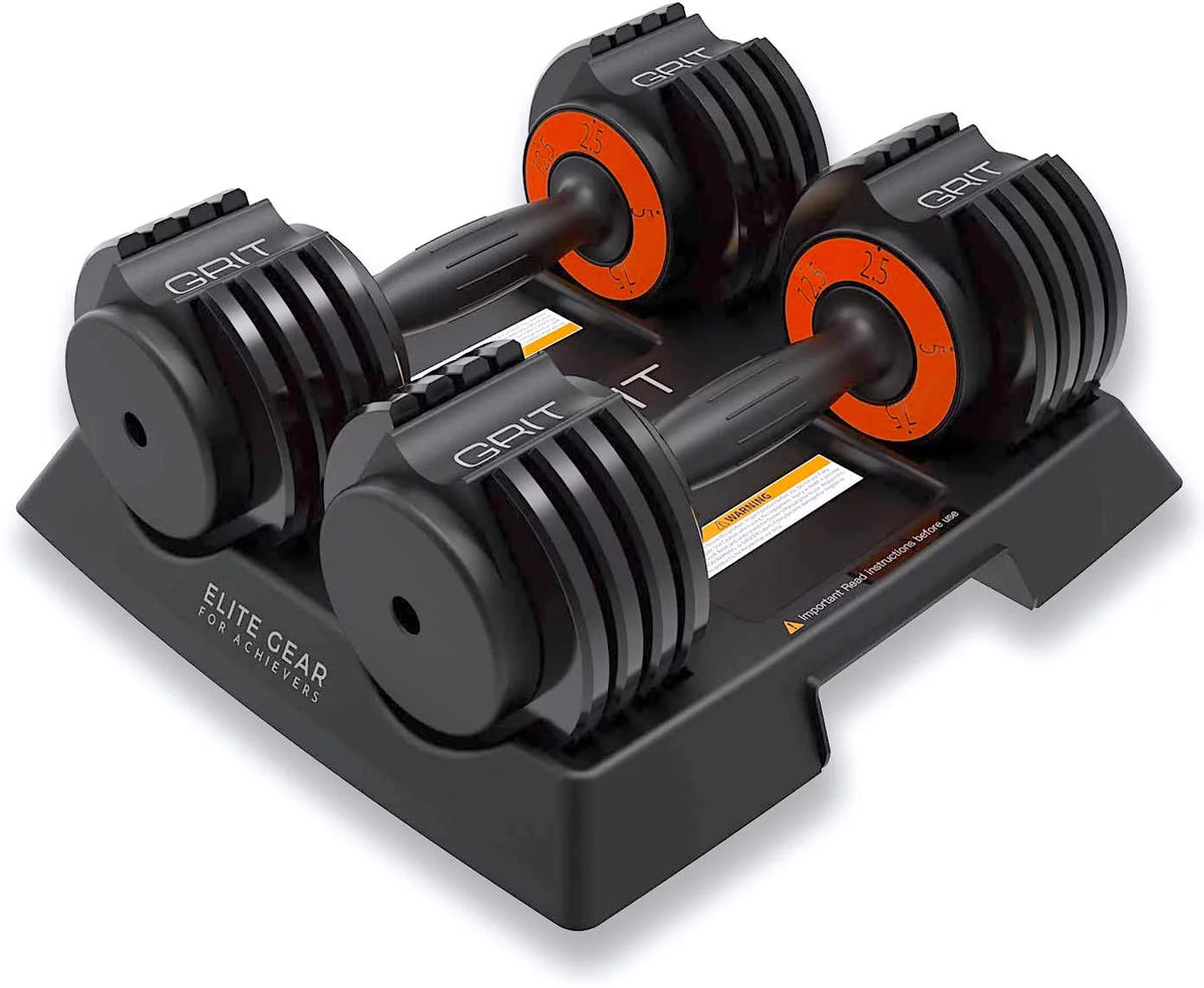 Adjustable Dumbbells Pair 2.5 to 12.5 lb H150766