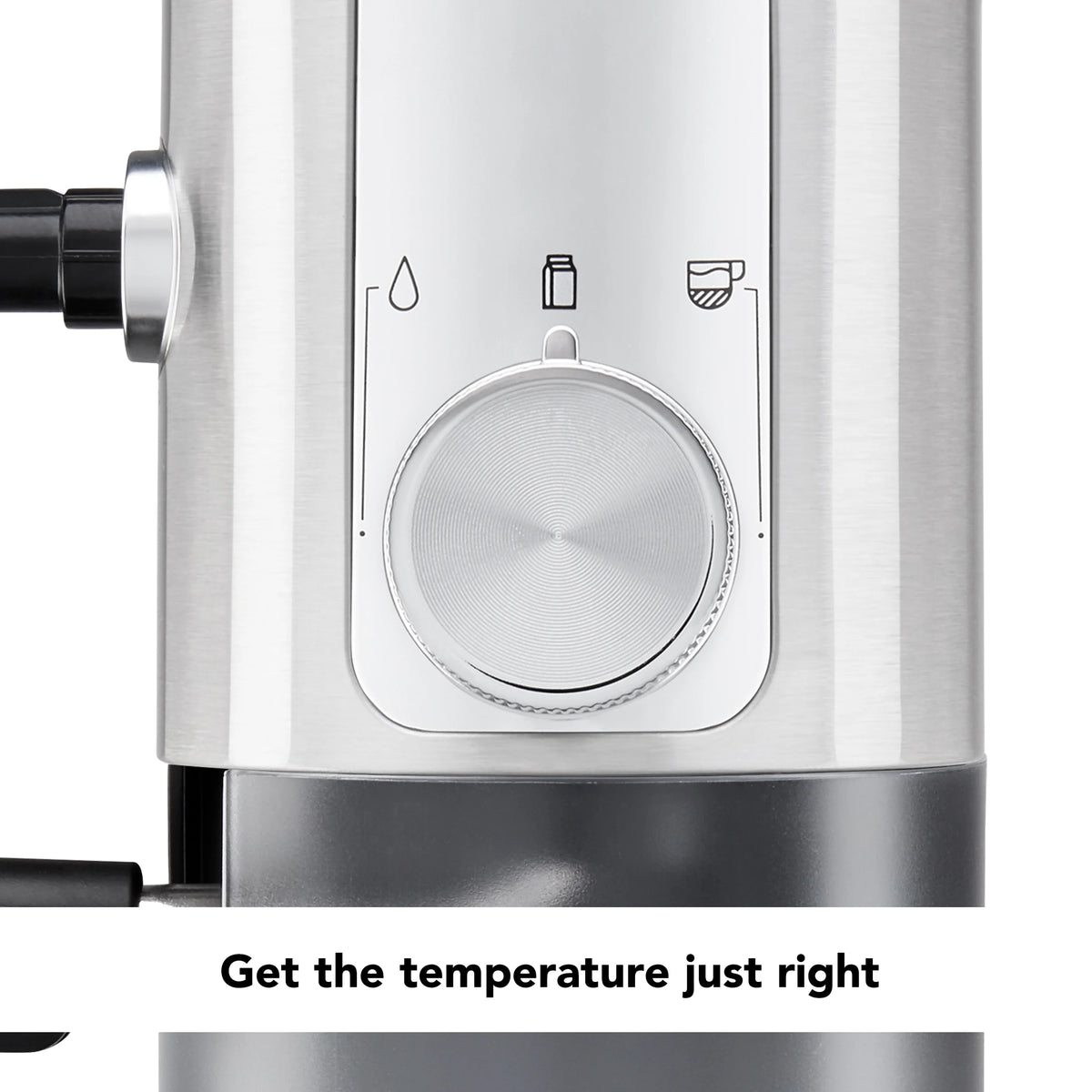 Automatic Milk Frother Attachment Stainless Steel Y50167