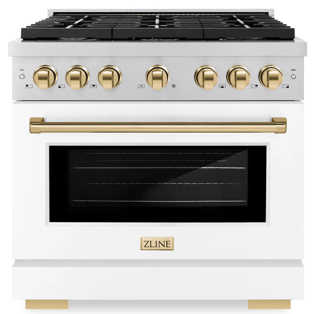 36 5.2 cu. ft. Gas Range with Convection Gas Oven in Stainless Steel M612