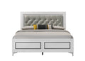 Queen Size Bed with LED Gray G973