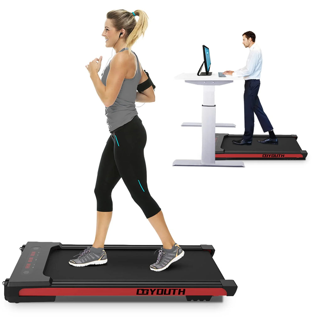 Under Desk Treadmill Electric Walking Jogging Machine T6263
