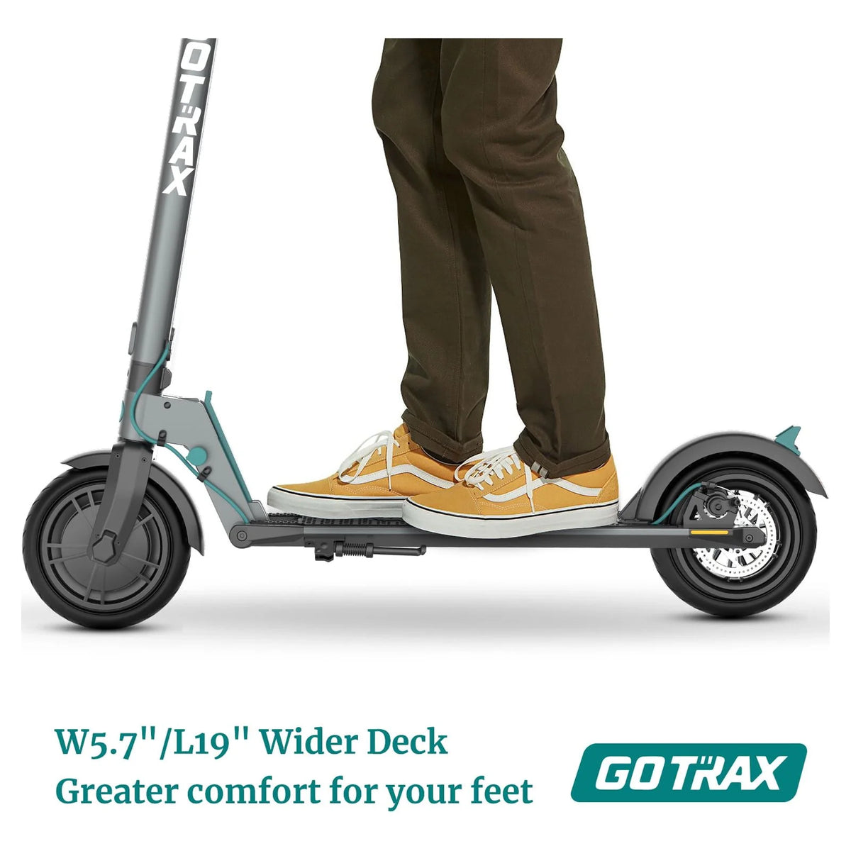 Charcoal Gray Foldable Electric Scooter L458