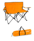Double Camp Chair with Steel Frame X53354