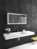48 x 24 Rectangle Mirror With Touch Dim Sensor Switch 6000K J2333