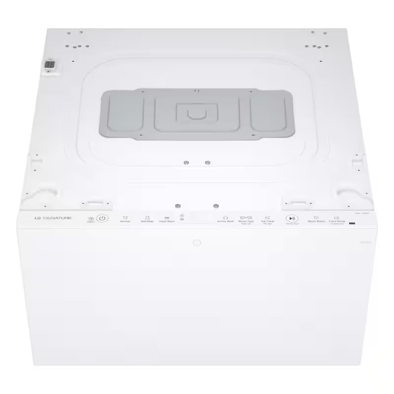 24 in. W 0.7 cu. ft. Laundry Pedestal Washer in White O515