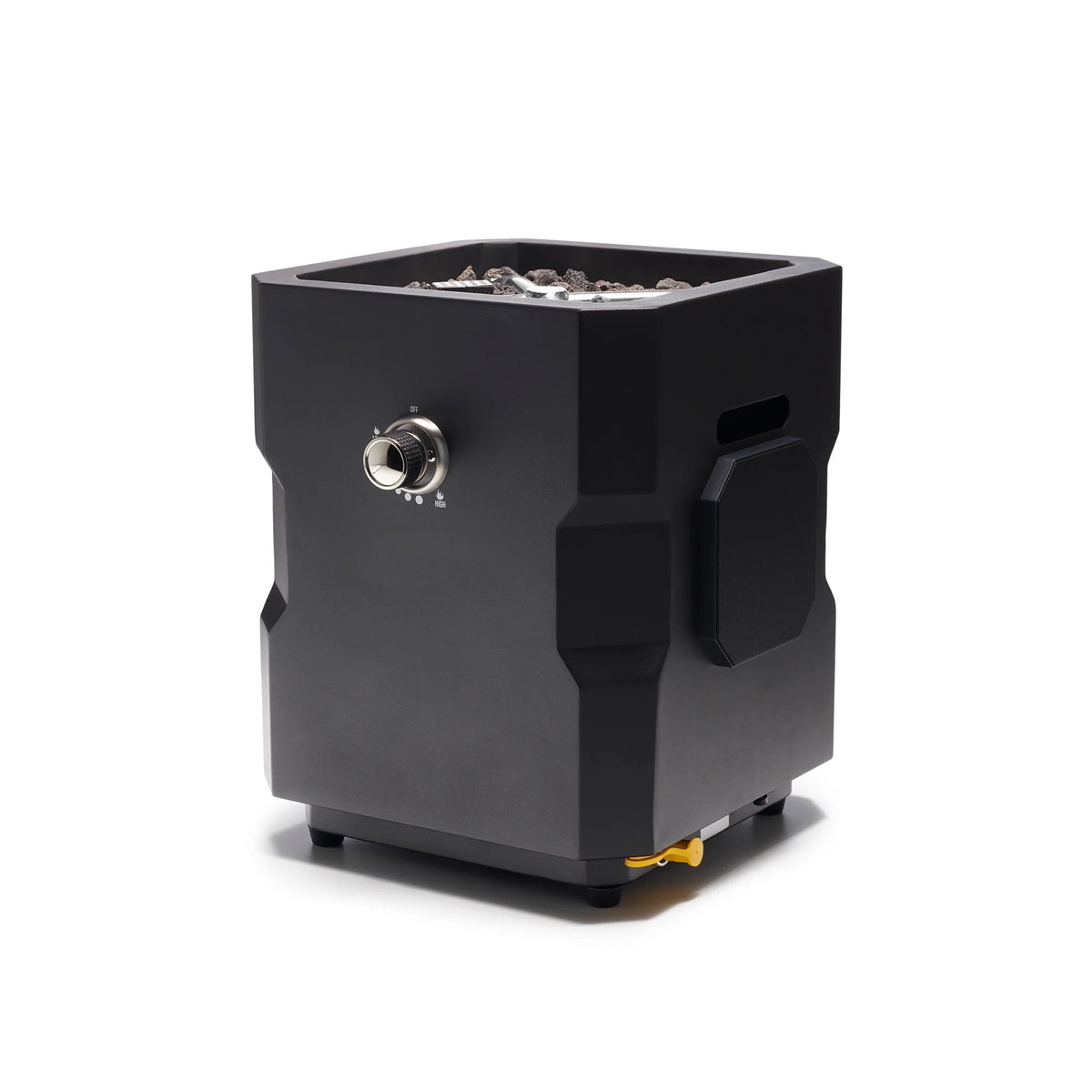Portable Wireless Fire Pit with Speaker Sound System, Black F9288