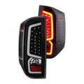 Black LED Tail Lights T7407