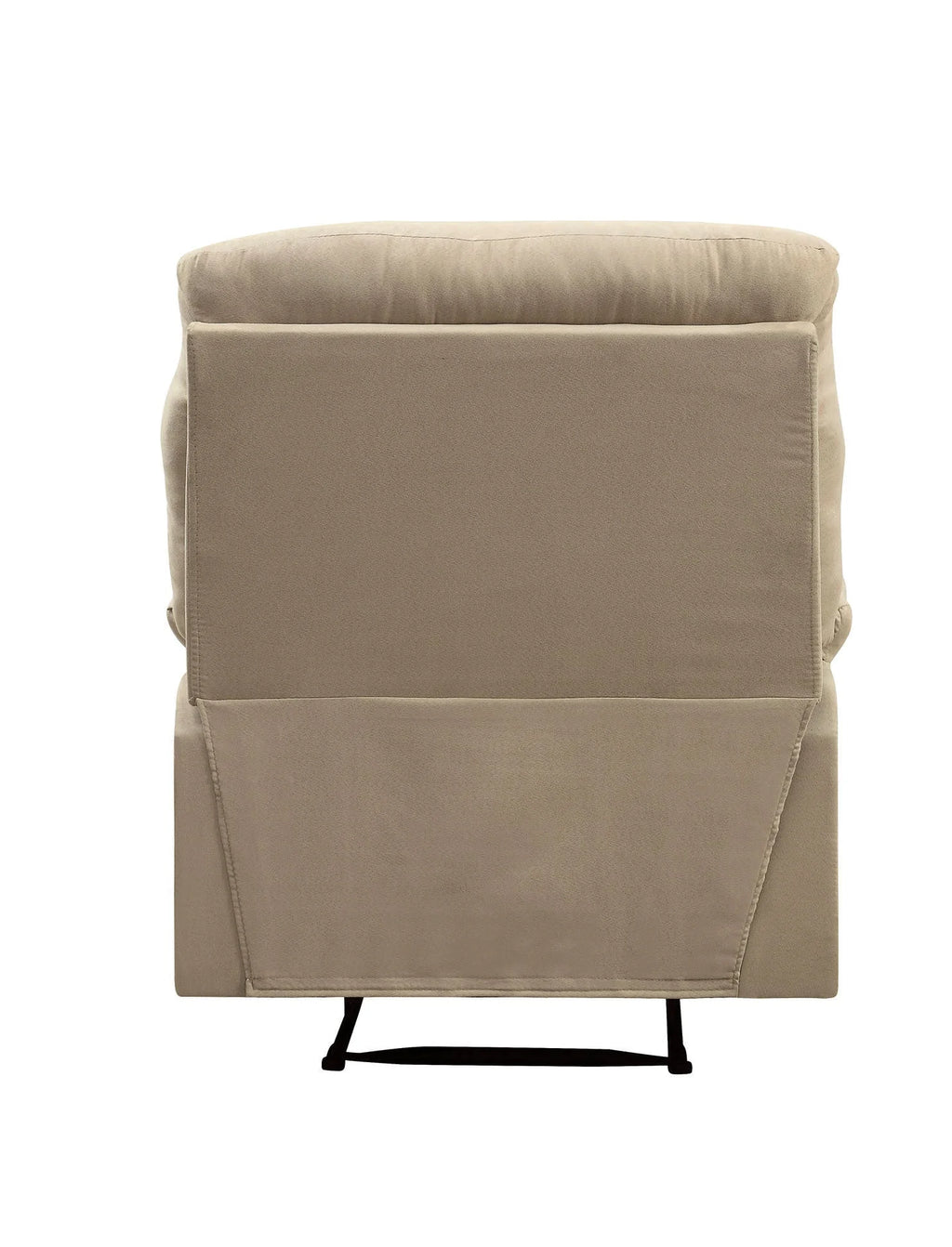 Beige Microfiber Recliner K6263
