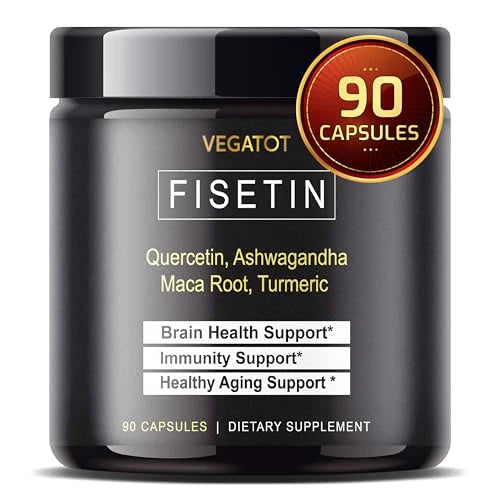 Fisetin 4730MG Quercetin Ashwagandha Maca Root Turmeric N287679