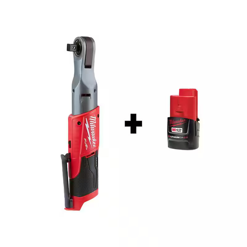 12V Lithium-Ion Brushless Cordless 1/2 in. Ratchet with 2.0Ah Battery M7488
