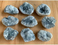 Raw Celestite Cluster 24-28 oz W50579