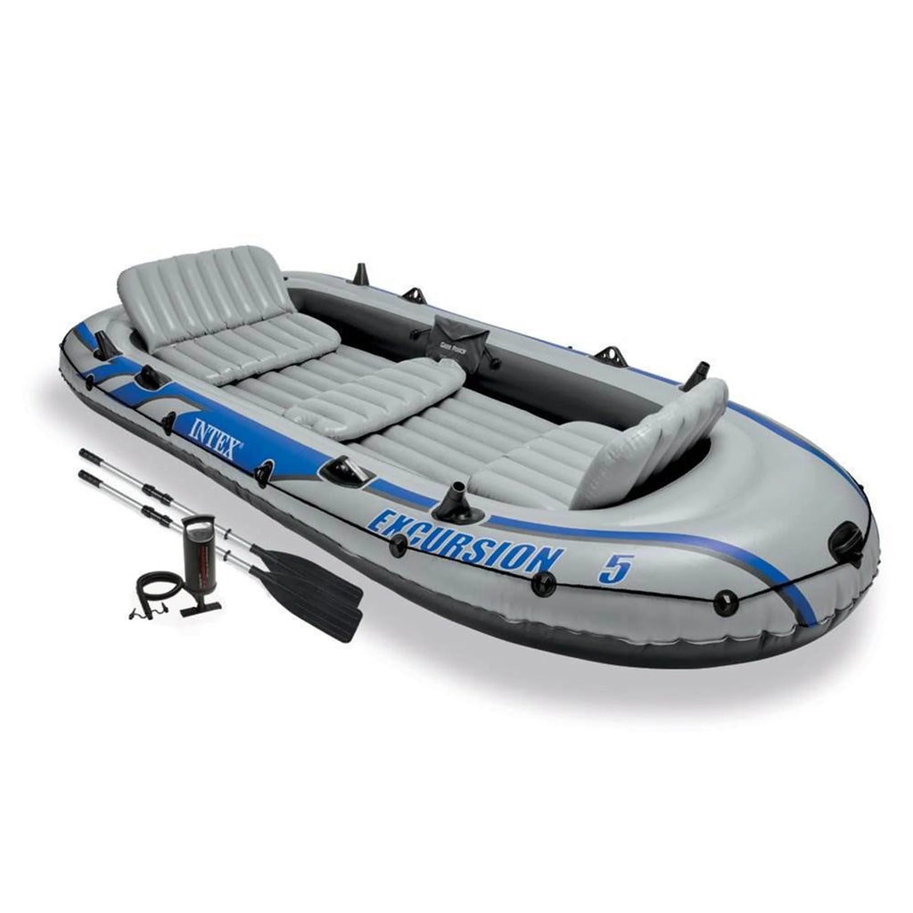 5 Person Inflatable Fishing Boat with Motor Mount D341940