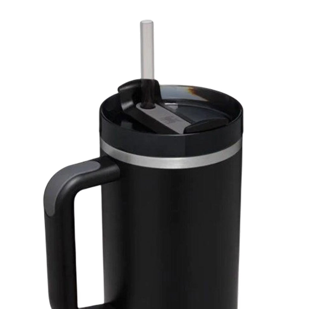 40oz Tumbler with Handle Lid and Straw D39364