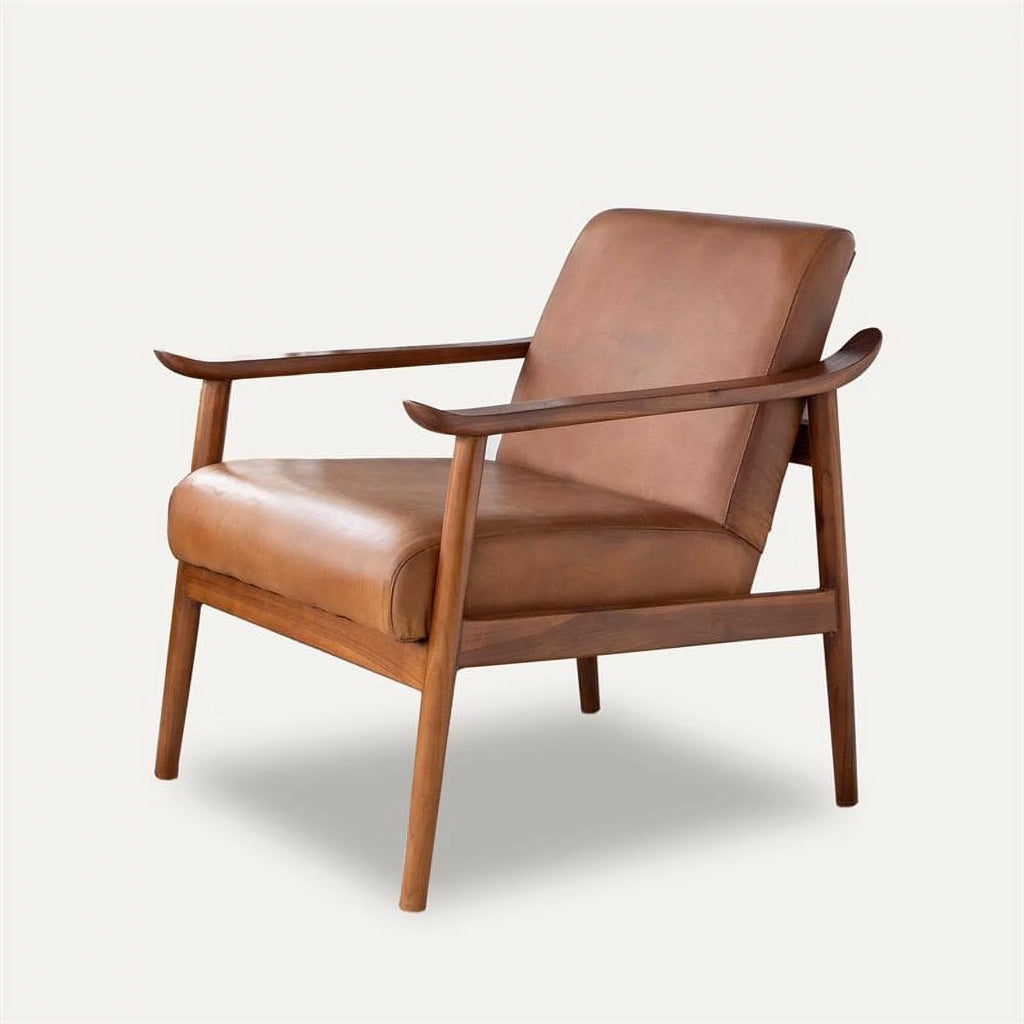 Leather Arm Chair D569