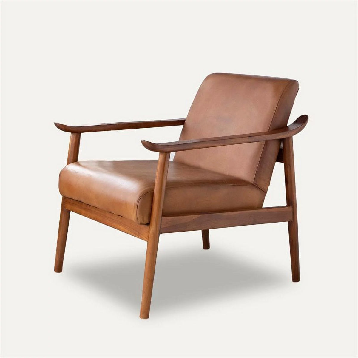 Leather Arm Chair D569