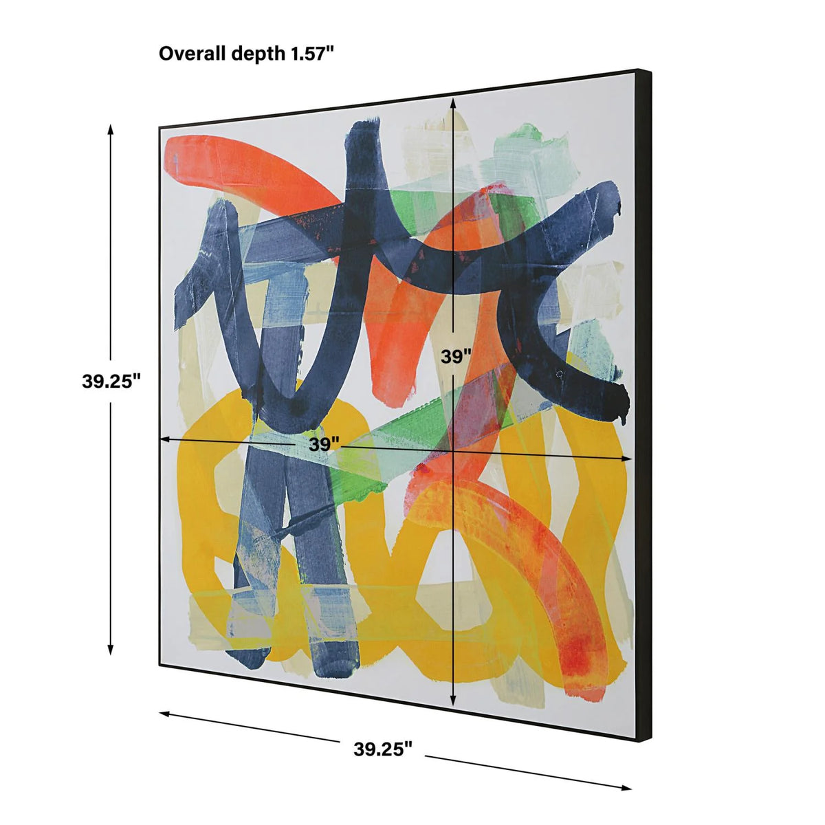 Modern Print 39.25 Inches Tall and 39.25 Inches Wide A7503