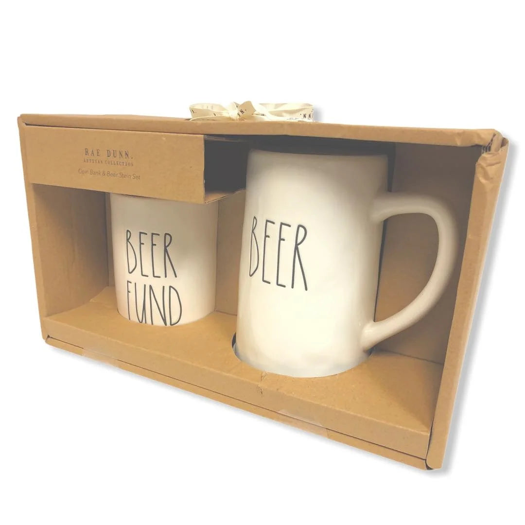 Beer Stein And Beer Fund Cellar Gift Set K505