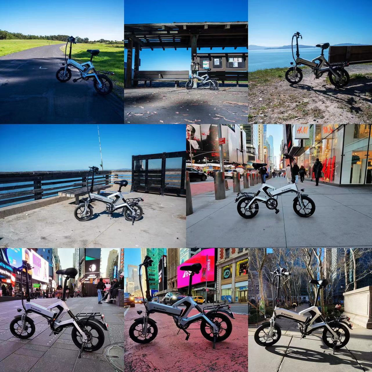 Folding Electric Bike 400W 48V 12.8AH N297484