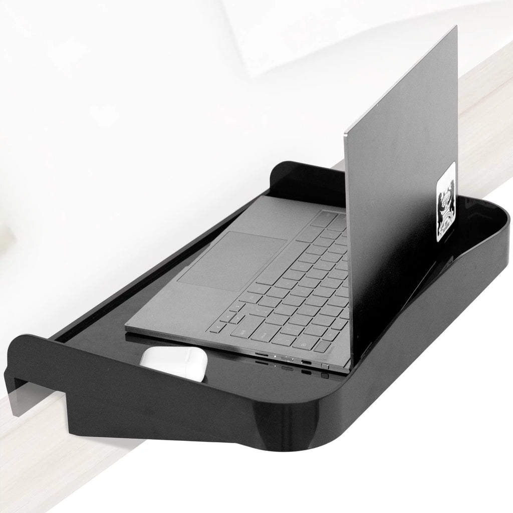 Black Bedside Nightstand Shelf V422