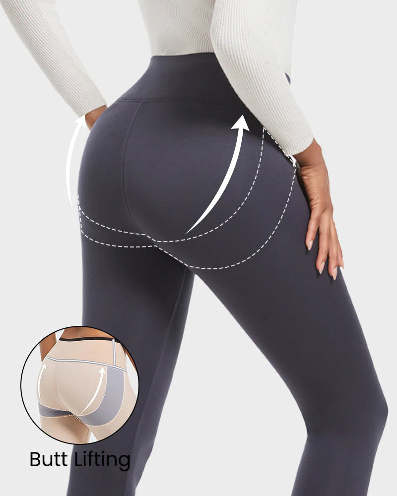 High Waist Fleece Lined Leggings T7252