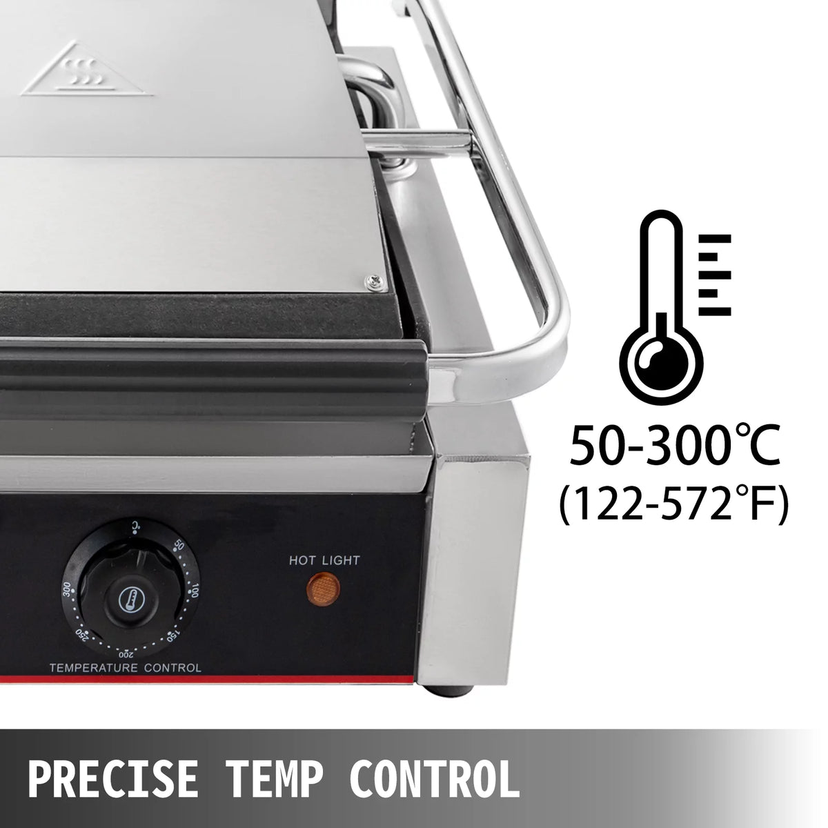 110V 1800W Electric Non-Stick Panini Maker J818