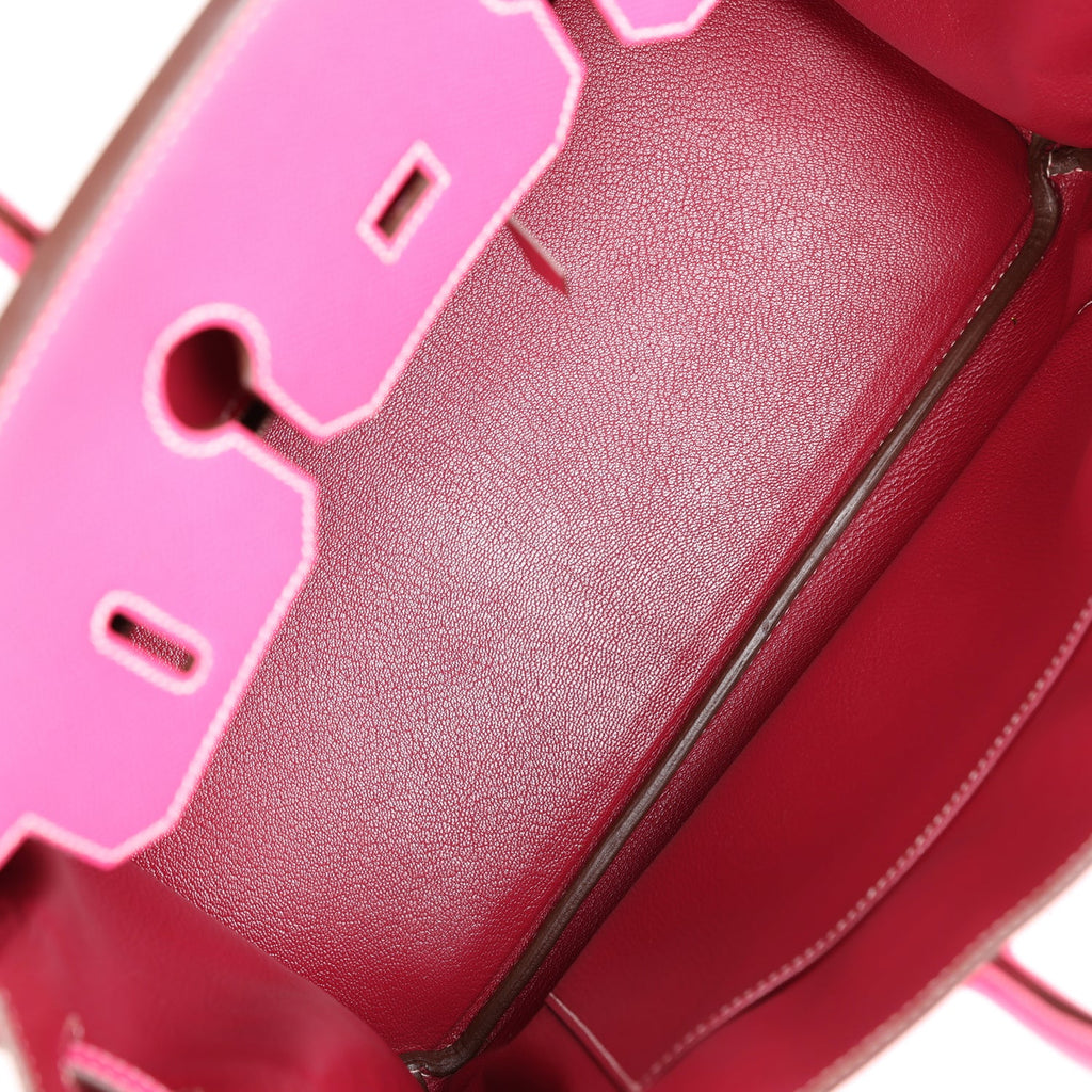 Pre-owned Rose Tyrien Epsom Leather Handbag C9753