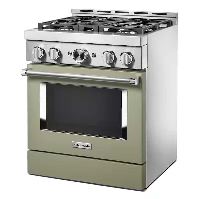 4.1 cu. ft. Smart Gas Range with Self-Cleaning and True Convection P9668
