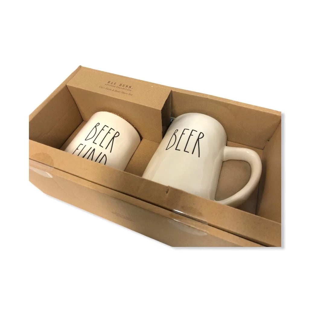 Beer Stein And Beer Fund Cellar Gift Set K505