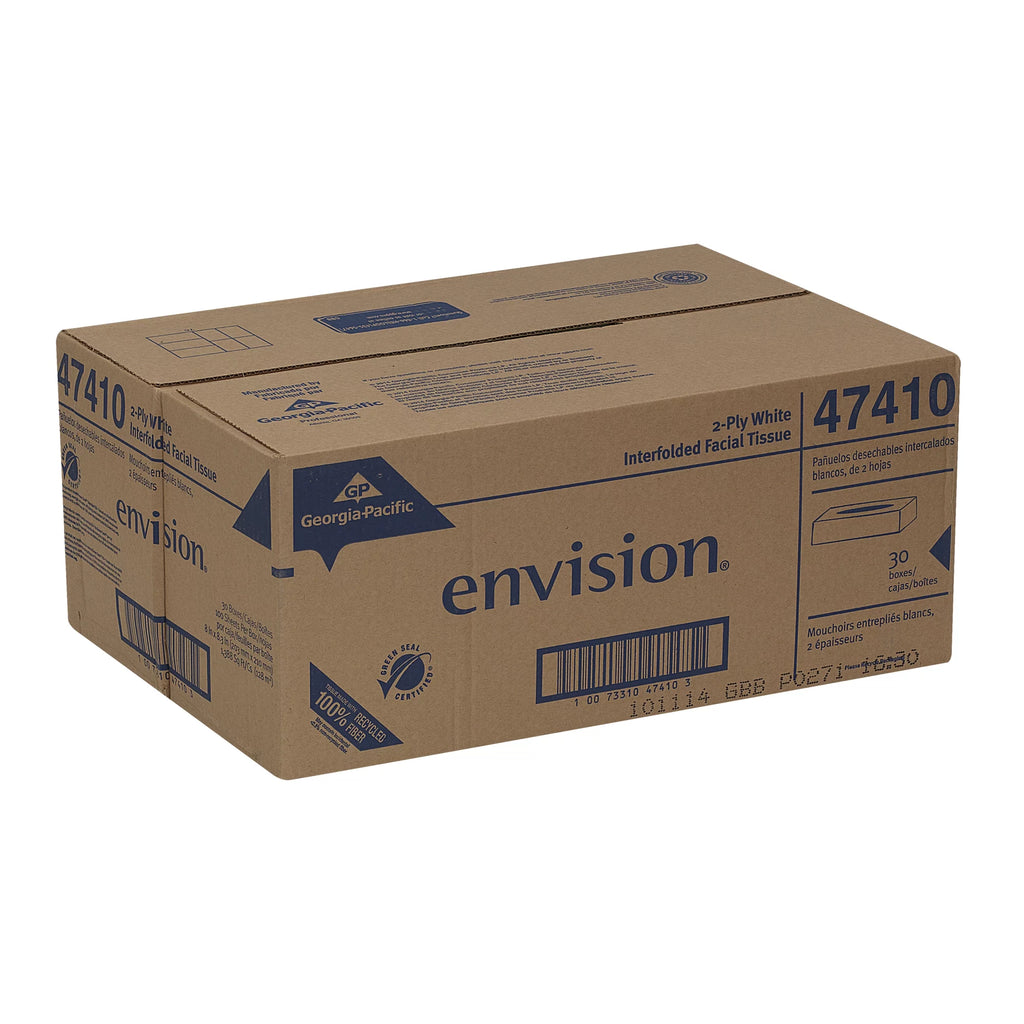 White 2-Ply Facial Tissue T104180