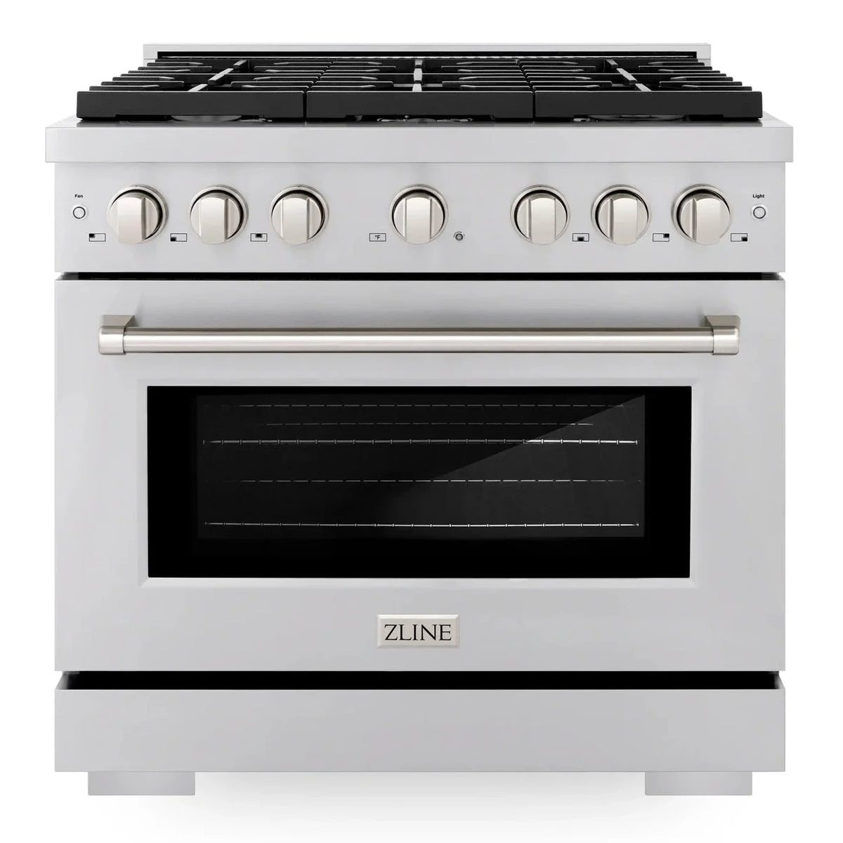36 Gas Range with Convection Oven and 6 Burners in Stainless Steel F97141