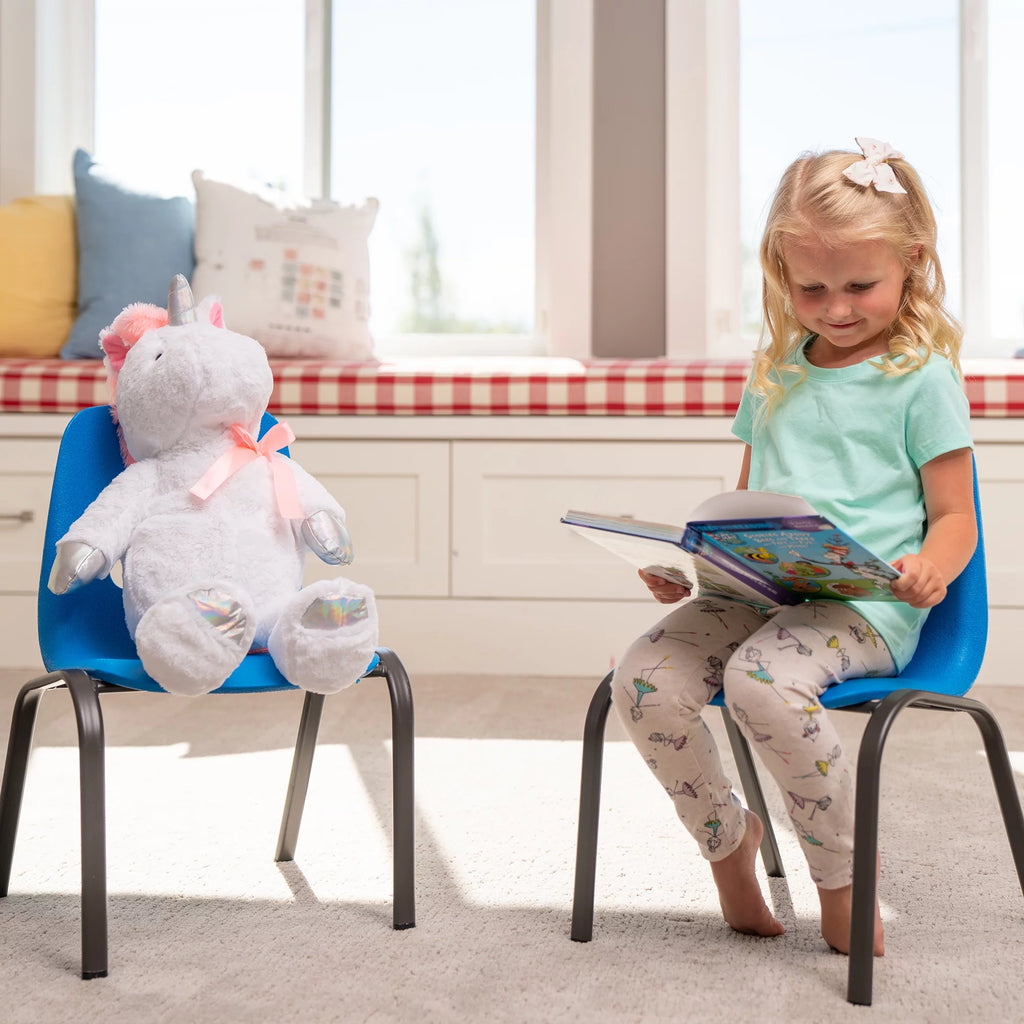 Children’s Stacking Chair 4 Pack Dragonfly Blue M212