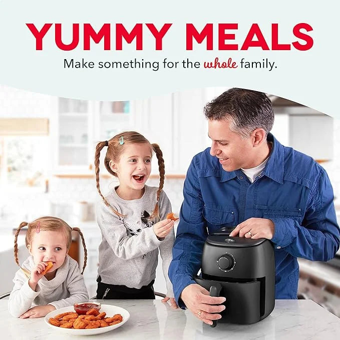 Electric Air Fryer Oven 2.6 Qt. Black G796901