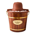 4-Quart Wood Bucket Ice Cream Maker B74753