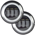 4.5 inch Round LED Halo Passing Lamp Kit X6303