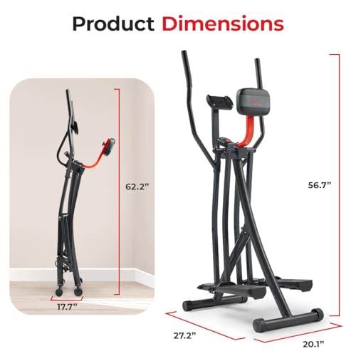Foldable Elliptical Machine with 30-Inch Stride S99333