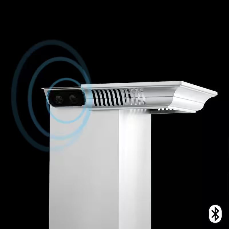 30 in. 400 CFM Ducted Wall Mount Range Hood in Stainless Steel B398263