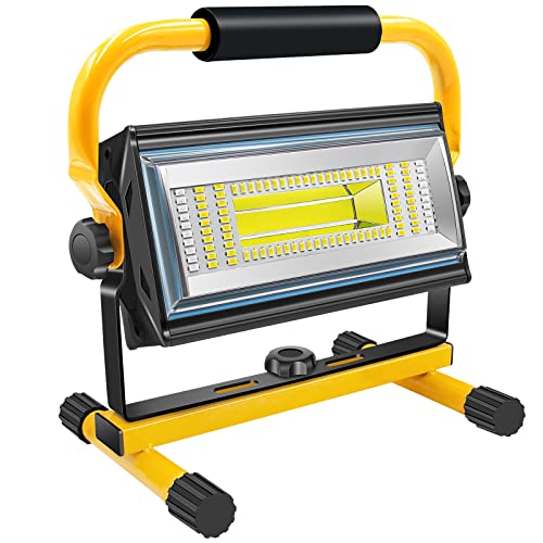 100W COB Rechargeable Waterproof Portable Work Light with Stand W623465