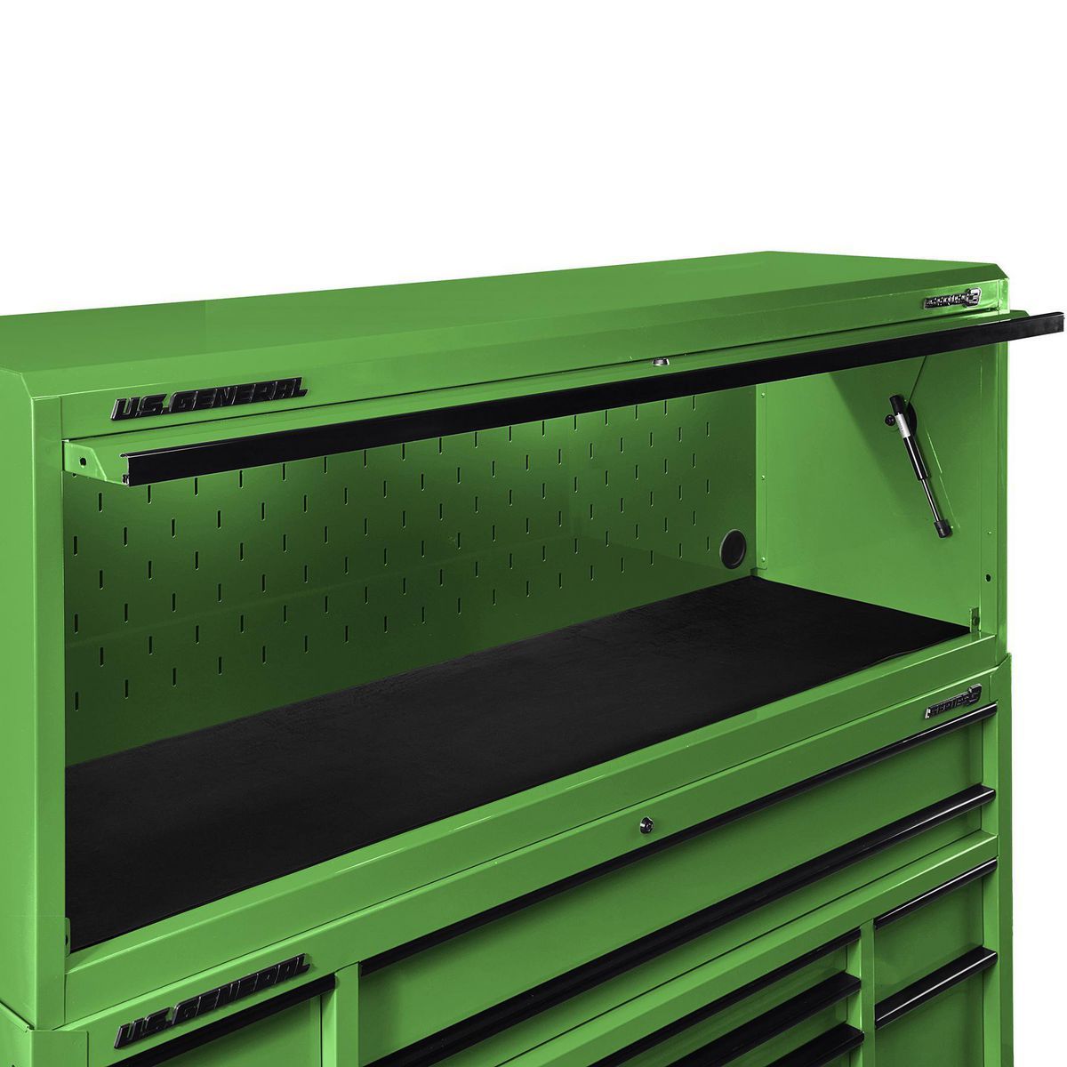 72 in. x 22 in. Green Work Center Hutch E61327