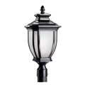 Black Outdoor Post Light I39683