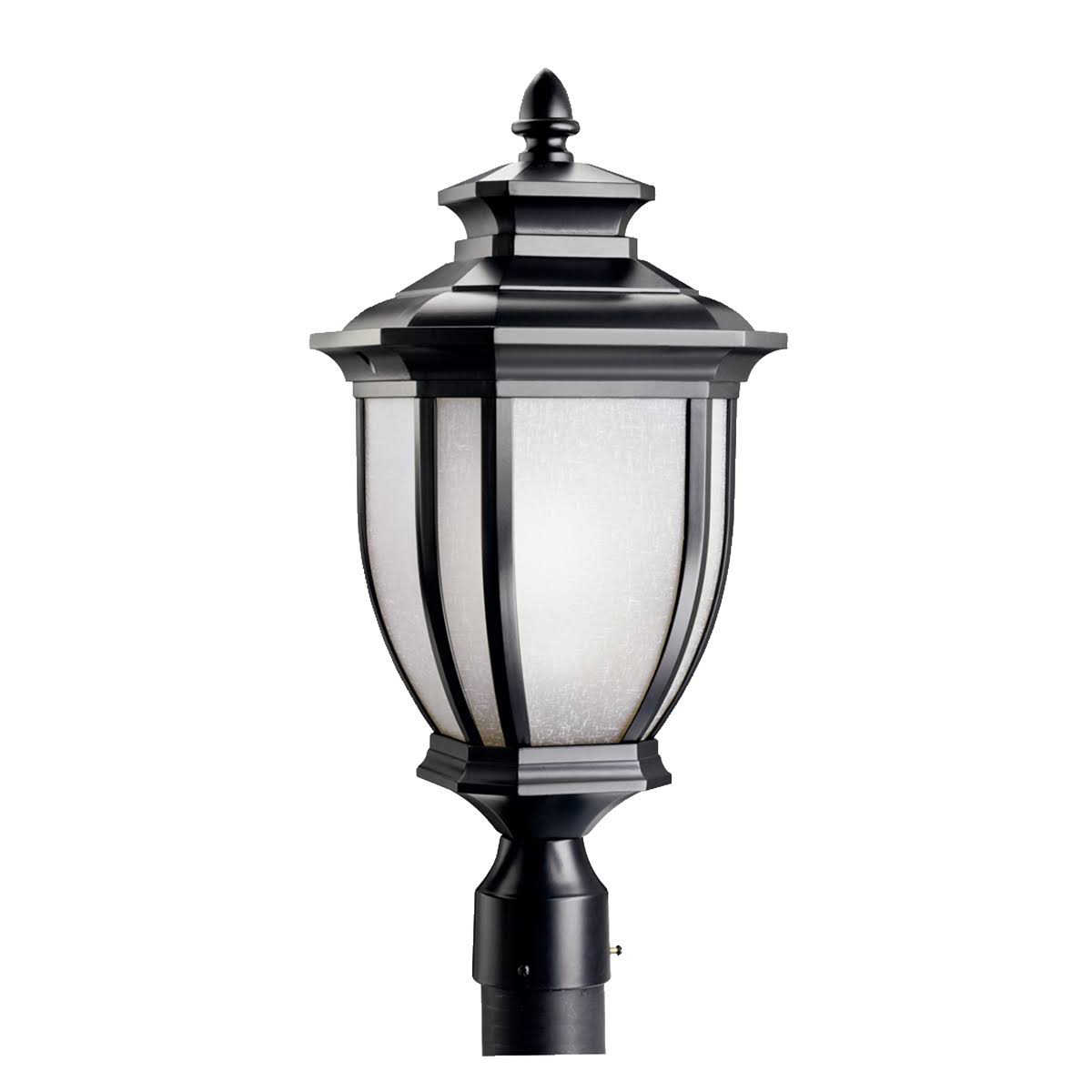 Black Outdoor Post Light I39683