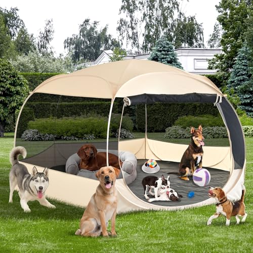 XLarge Popup Portable Dog House with Canopy Y99090