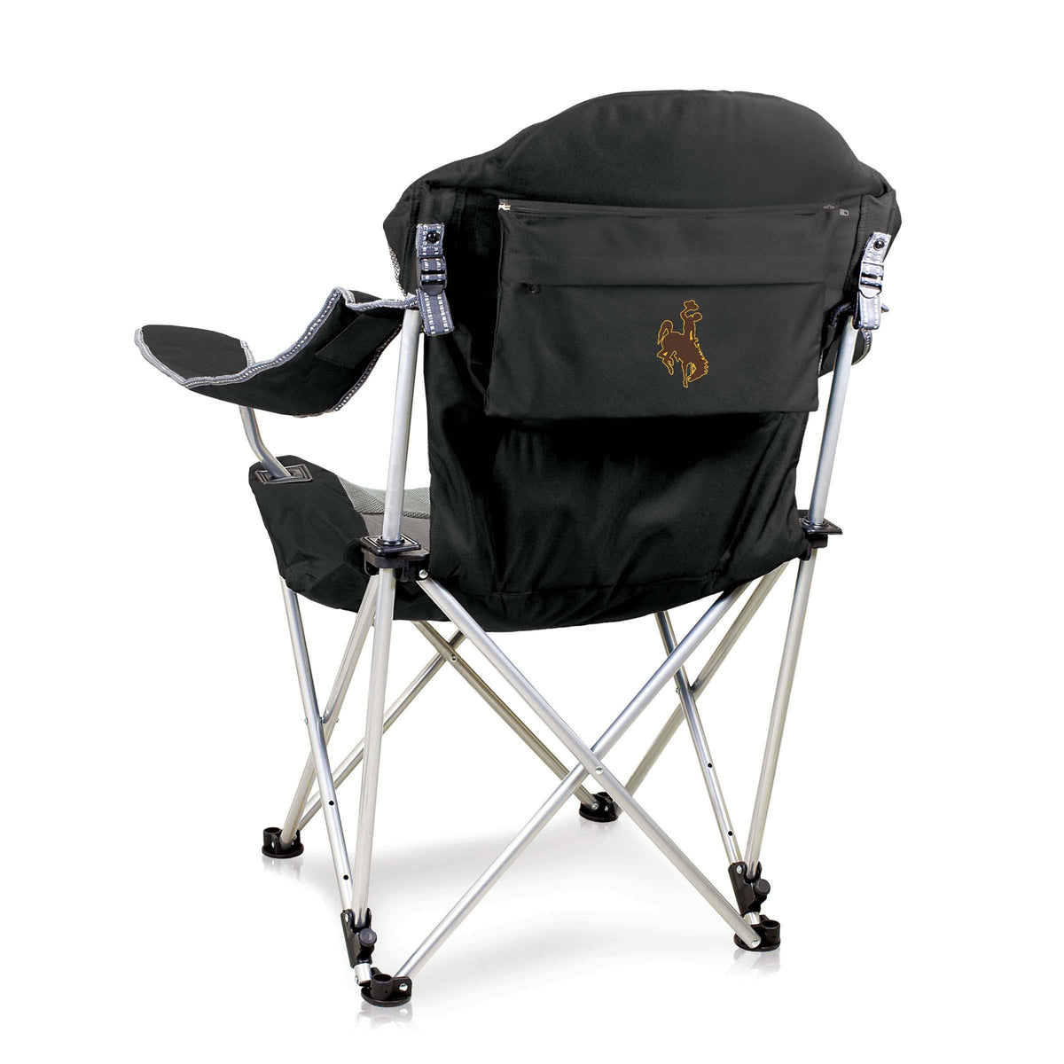 Black Reclining Camp Chair J226690