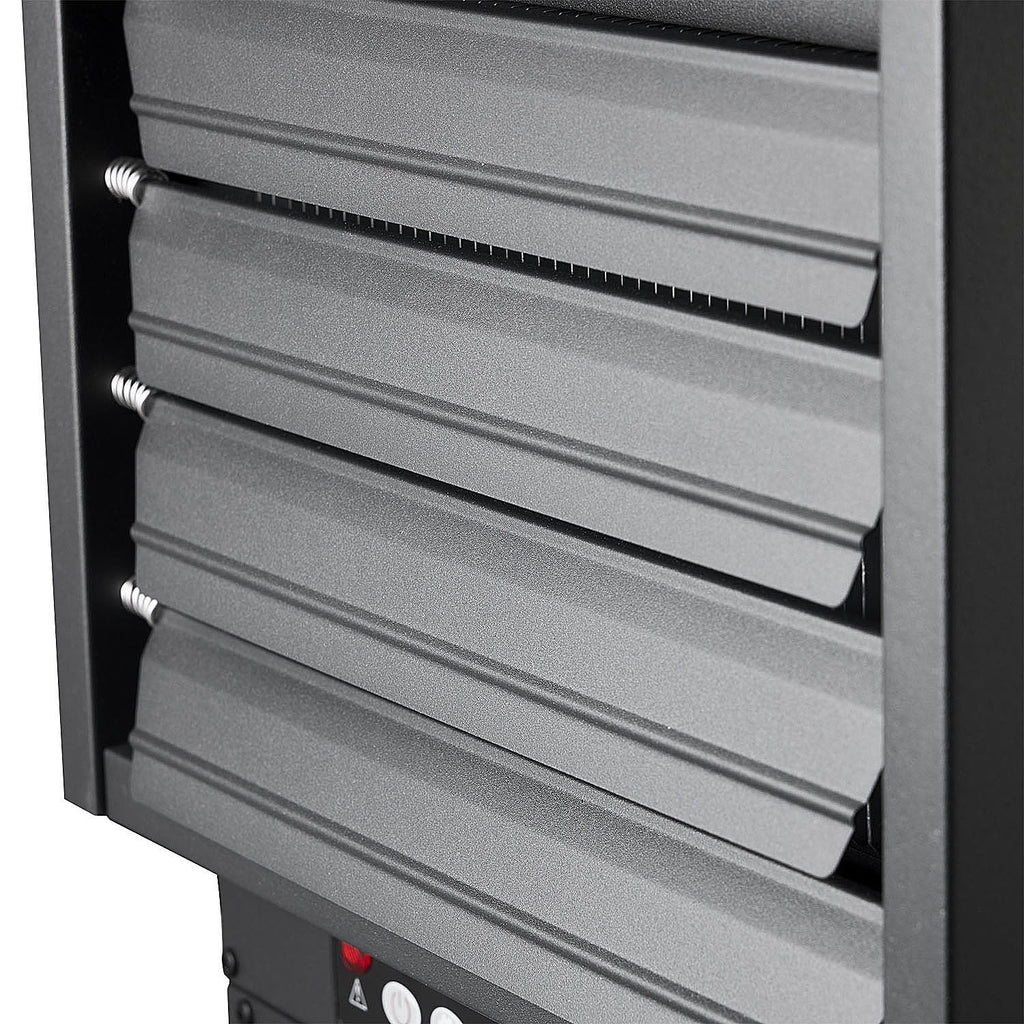 Black 7500W 240V Hard Wired Digital Electric Garage Heater with Remote G13536
