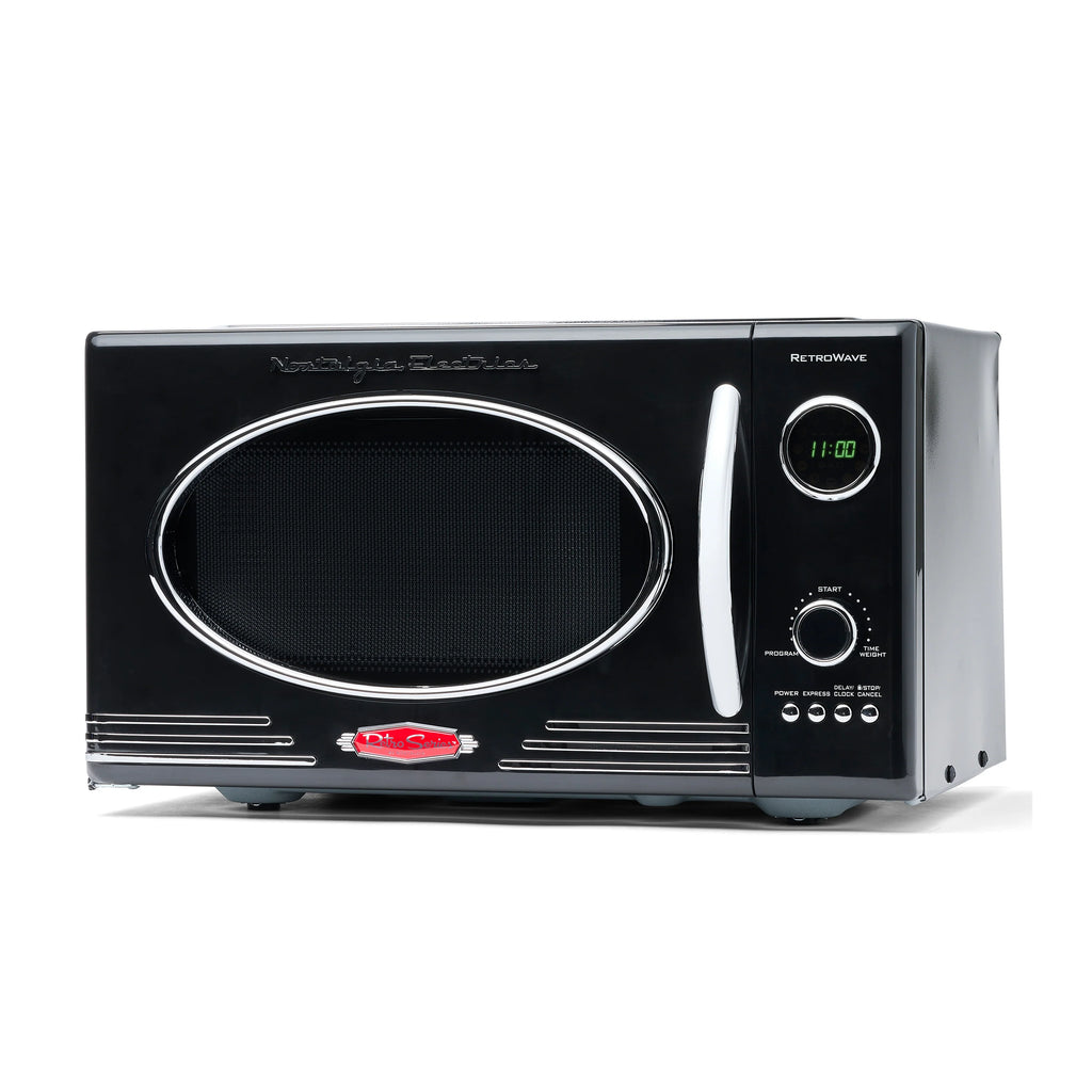 0.9 Cubic Foot 800-Watt Black Countertop Microwave Oven C9754