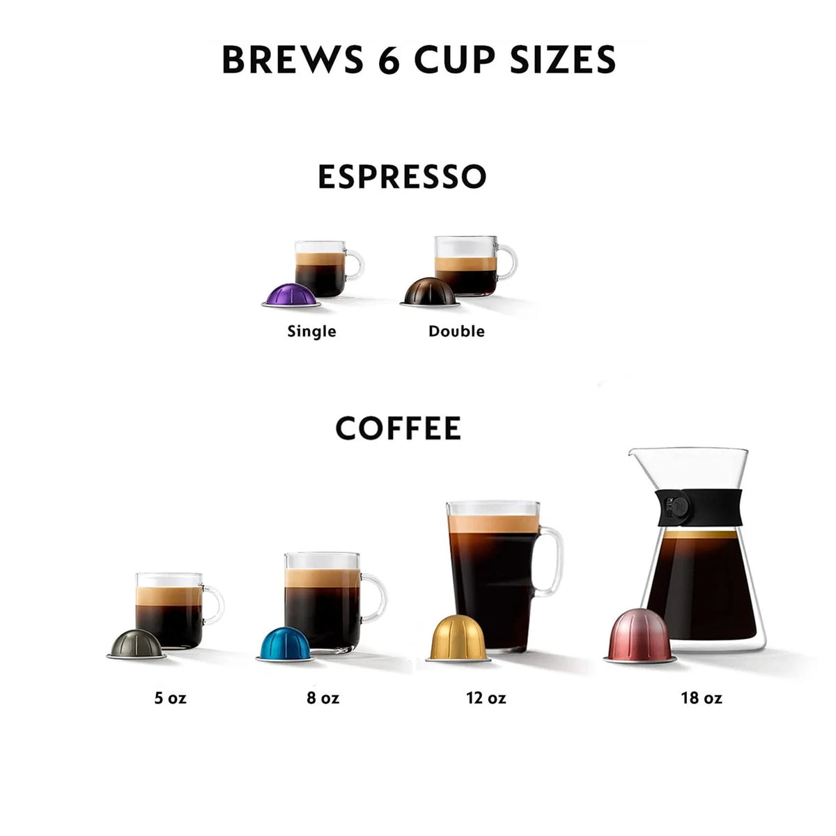 Light Gray Coffee and Espresso Maker with Black Milk Frother H814