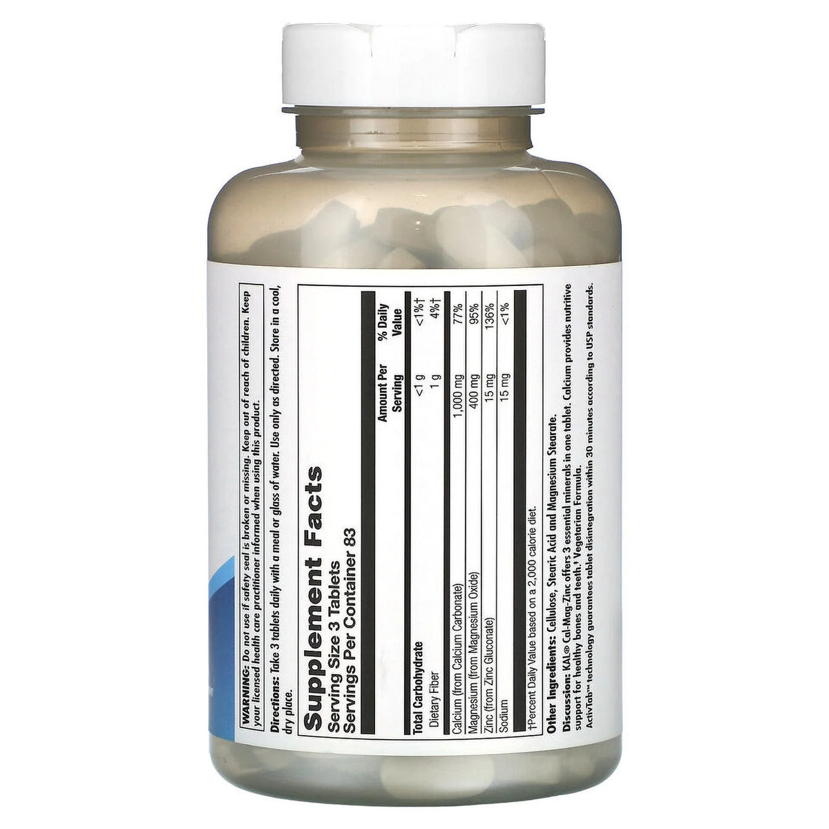 Bones 250 Tablets F74828
