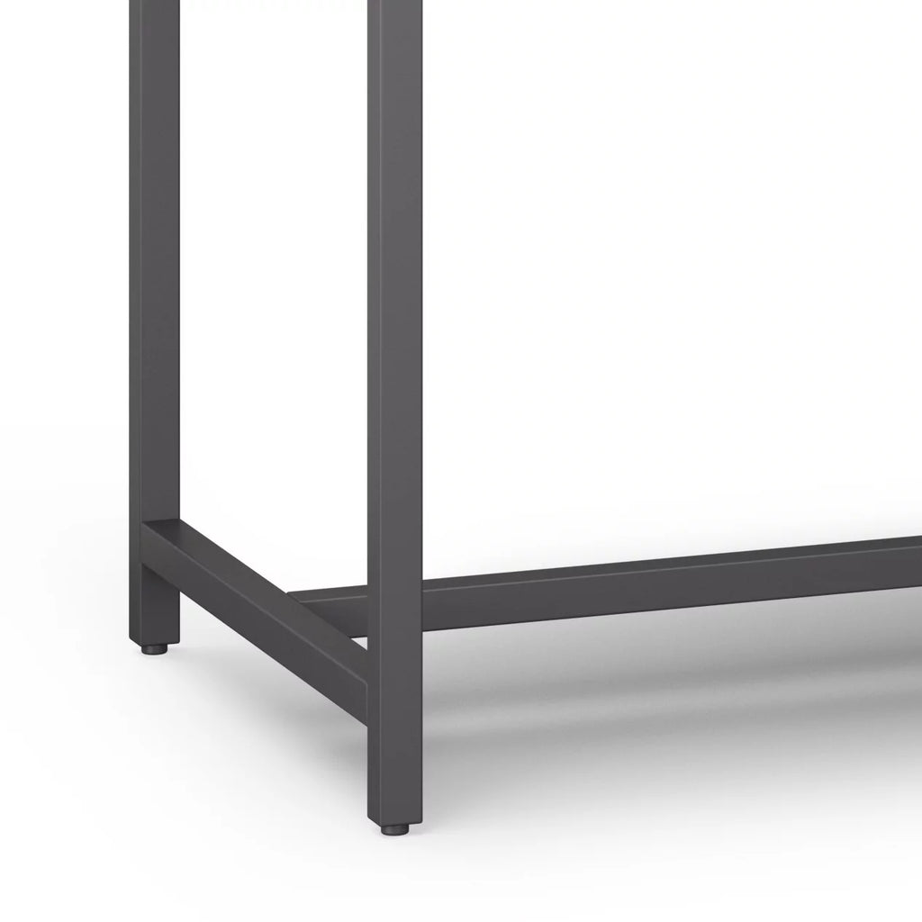Solid Wood 72 in. W Desk with Keyboard Tray P873783