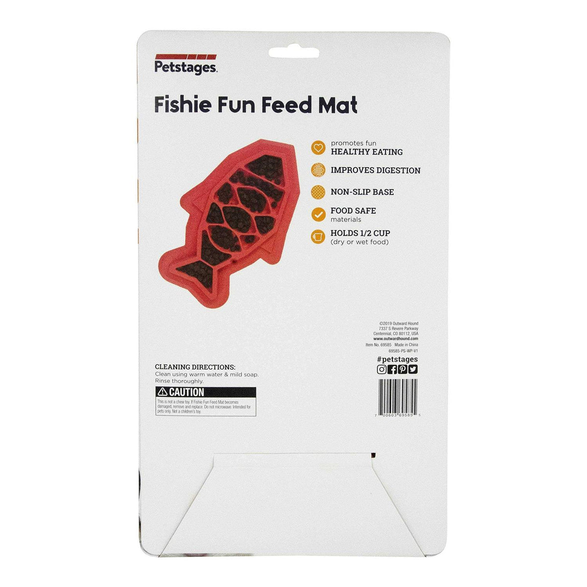 Fishie Fun Feed Mat Cat Feeder R772449
